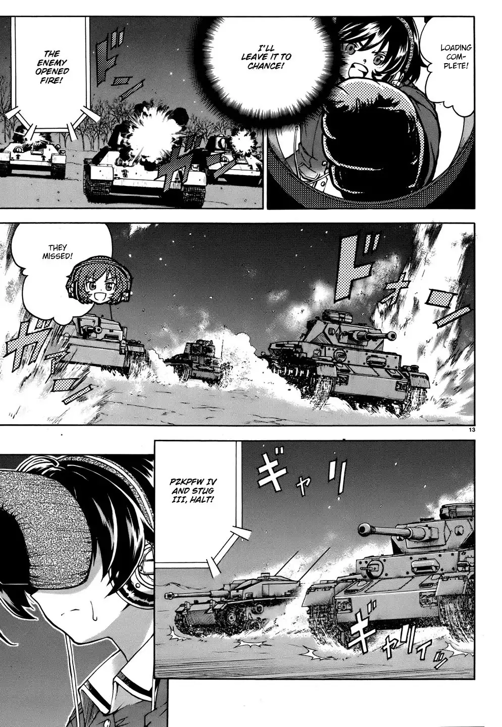 Girls ANDamp; Panzer Chapter 12 13